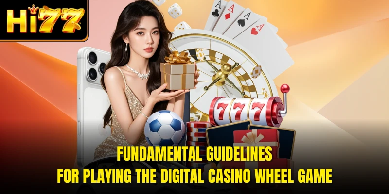 Fundamental guidelines for playing the digital casino wheel game